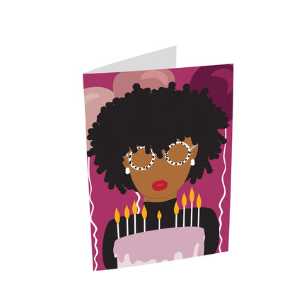 Happy Birthday Girly Card