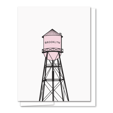 Brooklyn Water Tower Card