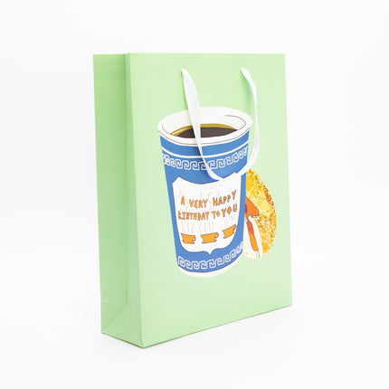 Bday Coffee & Bagel Gift Bag