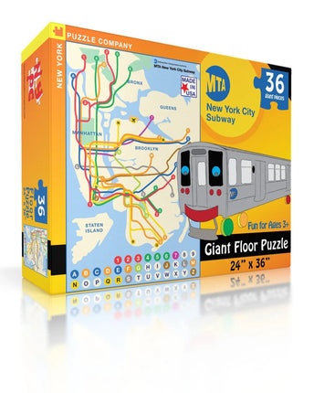 NYC Subway Kids Puzzle