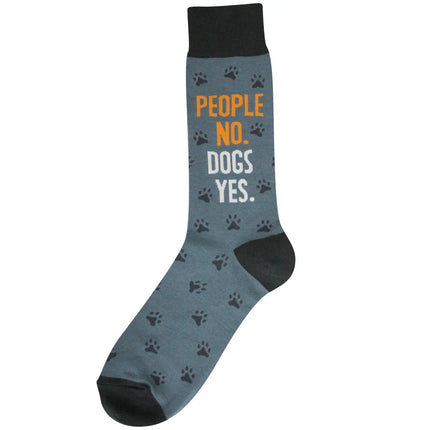 Men's People Dogs Yes Socks