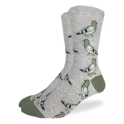 Grey Pigeon Socks