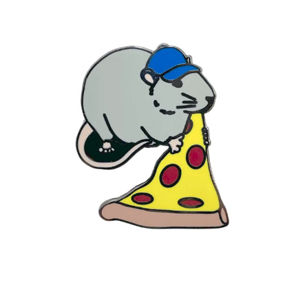 Pizza Rat Enamel Pin
