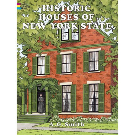 Historic NY Houses Coloring Book