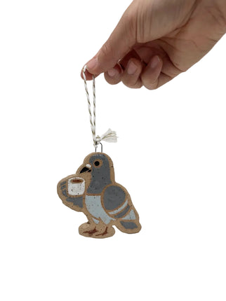 Pigeon Pottery Ornament