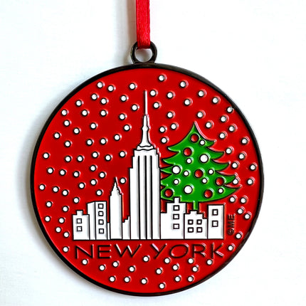 New York Christmas Ornament