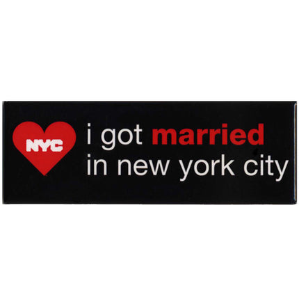 I Got Married Magnet
