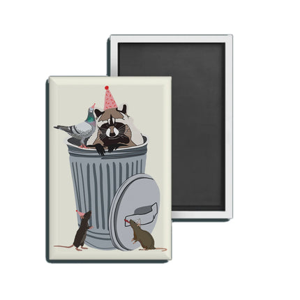 Trash Party Magnet