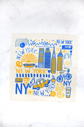 New York Printed Towel
