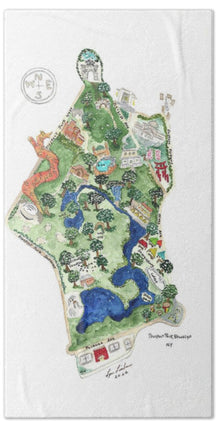 Prospect Park Tea Towel