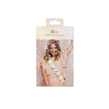 Bride to Be Sash