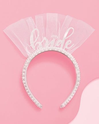 Bride Pearl Headband