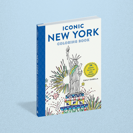 Iconic NY Coloring Book
