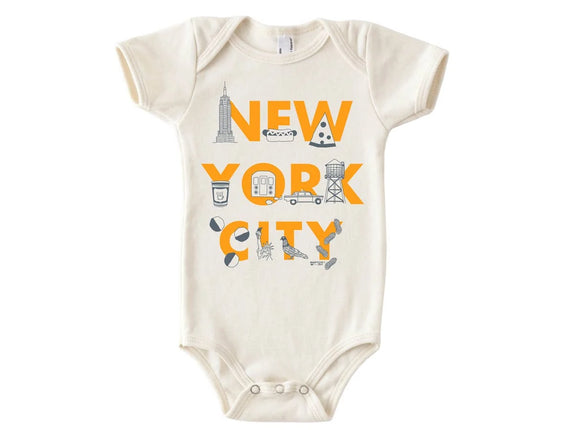 New York City Font Onesie