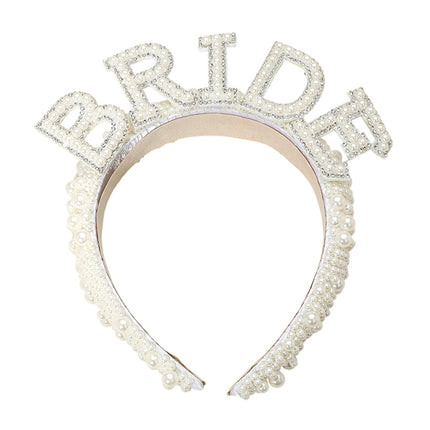 Pearl Bride Pointed Headband