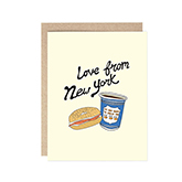 Love from NY Bagel Card