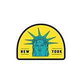 NYC Liberty Sticker