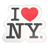 I Love NY Sticke