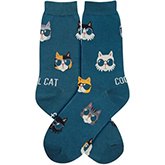 Women Cool Cat Socks