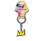 Jean M Basquiat Crown Keychain