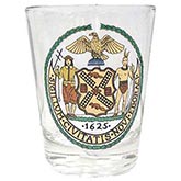 The City Seal Shot Glass