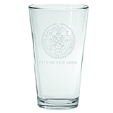 The City Seal Pint Glass
