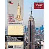 New York: Empire State Building Deluxe Book and Model Set