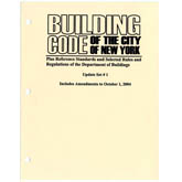 1968 Building Code of the City of New York - Update Set #1
