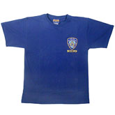 NYPD Embroidered Shield T-Shirt