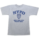 Grey NYPD T-Shirt