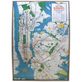 Replica Subway Map Poster / Wrap