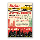 New York Visitors Guide Poster