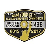 2015-2017 Taxi Medallion