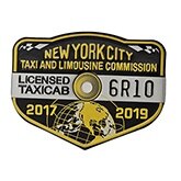 2017-2019 Taxi Medallion