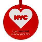 Married in NYC Ornament