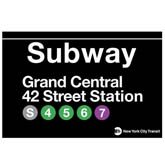 Grand Central Subway Station Magnet