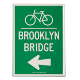 Brooklyn Bridge Bike Magnet