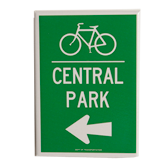 Central Park Bike Magnet