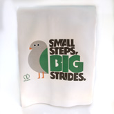 Birdie’s  "Small Steps, Big Strides"  Dish Towel