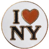 I Love New York Pin