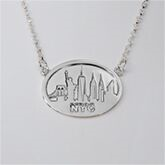 NYC Skyline Necklace
