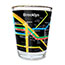 Subway Map Shot Glass - Black