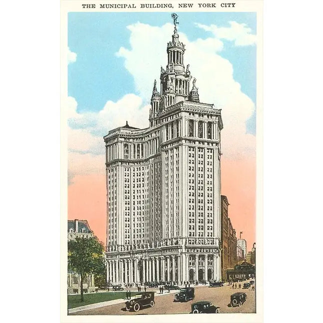 The Municipal Building Postcard