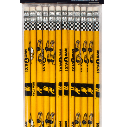 Taxi Pencil Set