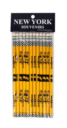 Taxi Pencil Set