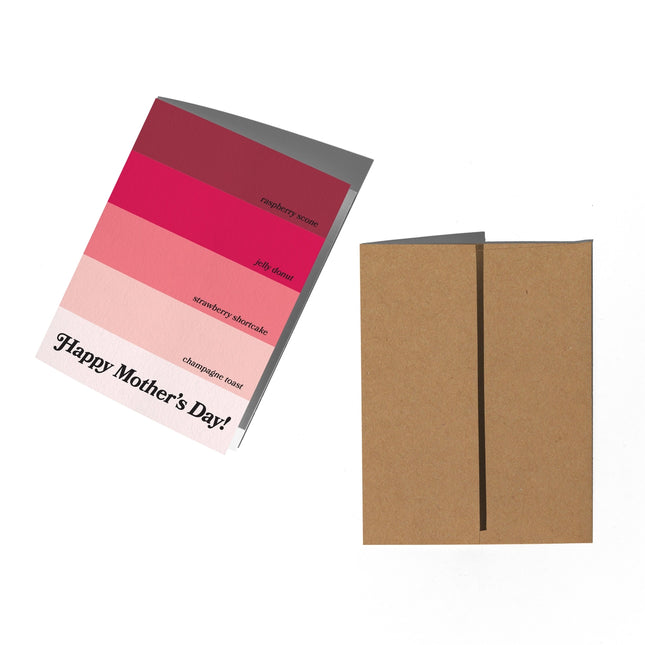 Paint Chip Mother's Day Greeting Card