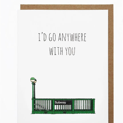 Go Anywhere with You Card