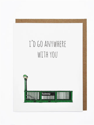 Go Anywhere with You Card