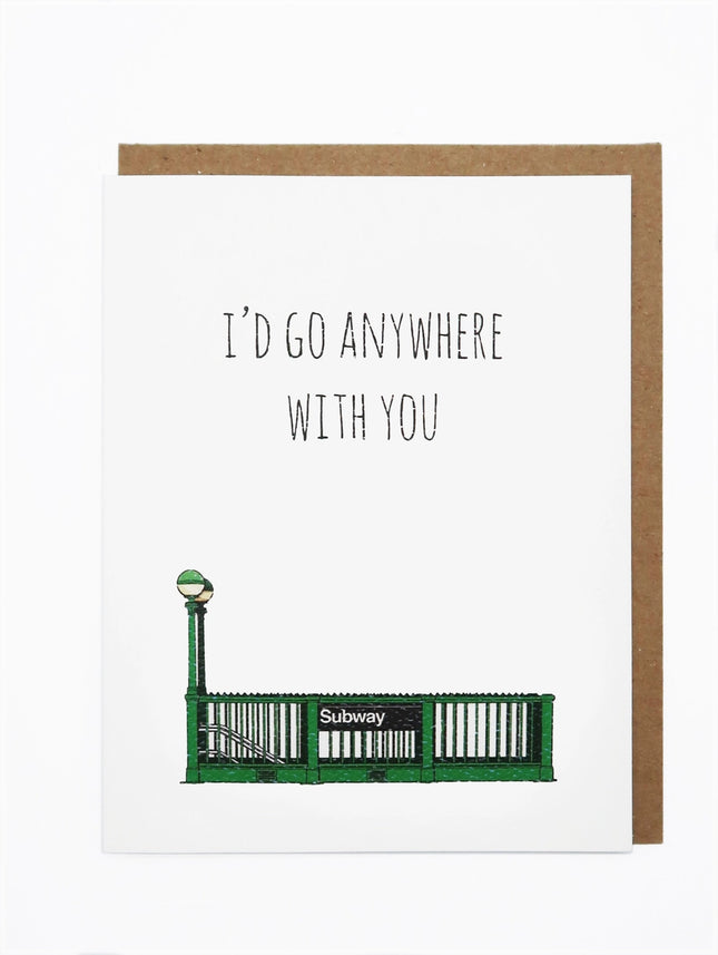 Go Anywhere with You Card