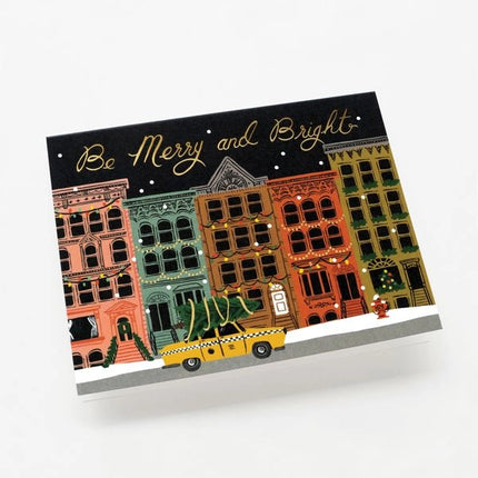 Brownstone Holiday Card